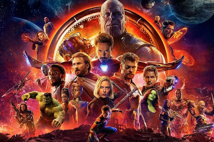 Sliding Image Avengers: Infinity War